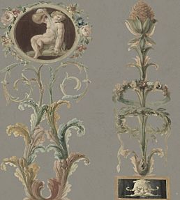 Pilasters Wallpaper by MINDTHEGAP Beige,Brown