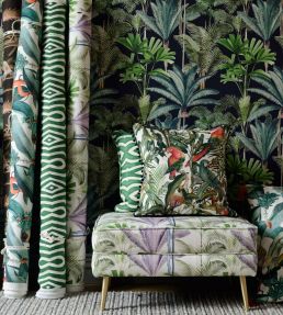 Palmeras Fabric by MINDTHEGAP 6