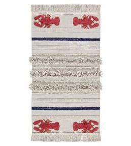 C-MINILOB-XS-Mini Lobster-Rugs-Natural-Brick Red Natural-Brick Red