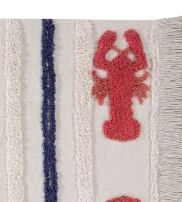 C-MINILOB-XS-Mini Lobster-Rugs-Natural-Brick Red Natural-Brick Red