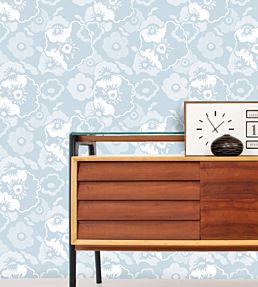 Alice Wallpaper by Mini Moderns Mustard