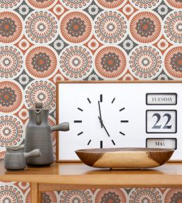 Darjeeling Wallpaper by Mini Moderns Chalkhill Blue