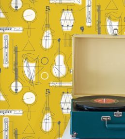 Concert Wallpaper by Mini Moderns Chalkhill Blue