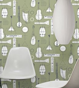Concert Wallpaper by Mini Moderns Chalkhill Blue