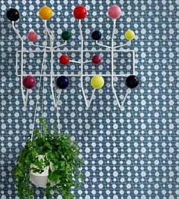 Pavilion Wallpaper by Mini Moderns Washed Denim