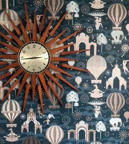 Pleasure Gardens Wallpaper by Mini Moderns Pale Verdigris