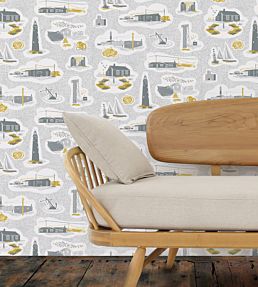 Dungeness Wallpaper by Mini Moderns Concrete