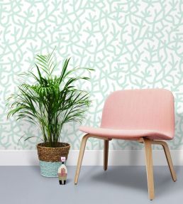 A Forest Wallpaper by Mini Moderns Lido