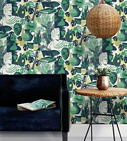 Art Room Wallpaper by Mini Moderns Chalkhill Blue