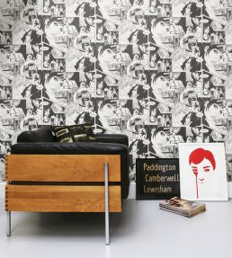 True Romance Wallpaper by Mini Moderns Lido