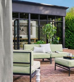 Minoa Fabric by Casamance Fauve