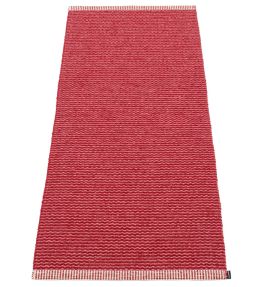Pappelina Mono rug Blush/Dark Red MN7E615 Blush/Dark Red
