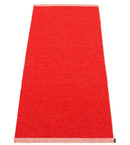 Pappelina Mono rug Red/Coral Red MN2615 Red/Coral Red