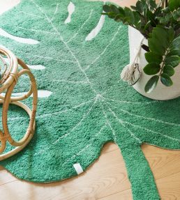 C-MONSTERA-Monstera Leaf-Rugs-Green Green