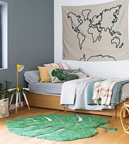 C-MONSTERA-Monstera Leaf-Rugs-Green Green