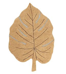 Lorena Canals Monstera rug Honey C-MON-HNY Honey