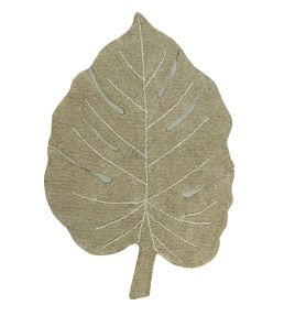 C-MON-OLV-Monstera-Rugs-Olive Olive