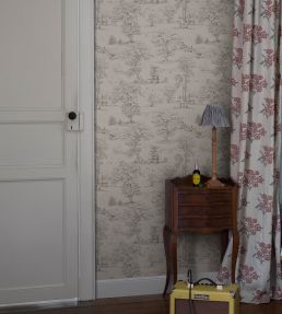 Montfort Wallpaper by Sandberg Graphite
