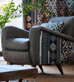 Brunswick Fabric by Morris & Co Evergreen