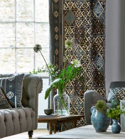 Burdock & Star Fabric by Morris & Co Indigo