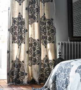 Indian Loop Fabric by Morris & Co Indigo