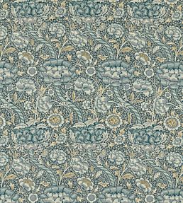 Wandle Fabric by Morris & Co Blue/Stone