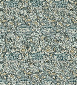 Wandle Fabric by Morris & Co Blue/Stone
