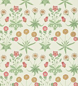 Daisy Wallpaper by Morris & Co Willow/Pink