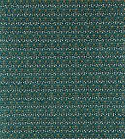 Eye Bright Fabric by Morris & Co Teal