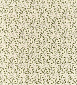 Mistletoe Embroidery Fabric by Morris & Co Artichoke