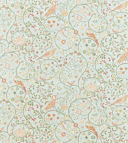 Newill Fabric by Morris & Co Grey Blue