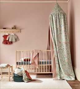 Newill Fabric by Morris & Co Grey Blue