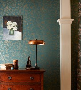 Middlemore Wallpaper by Morris & Co Sage Grey