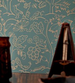 Middlemore Wallpaper by Morris & Co Sage Grey