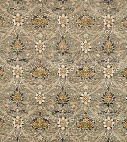 Montreal Velvet Fabric by Morris & Co Grey/Charcoal