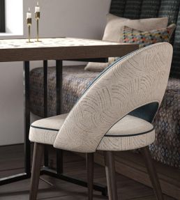 Moulin Fabric by Warwick Azure