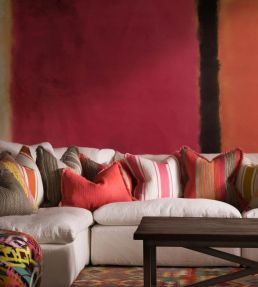 Mountain Stripe Fabric by Andrew Martin Fire