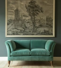 Mulberry Velvet Fabric by Mulberry Home Sage