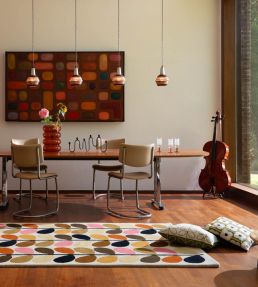 Orla Kiely Multi Stem rug Autumn 59503120180 Autumn