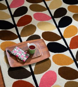 Orla Kiely Multi Stem rug Autumn 59503120180 Autumn