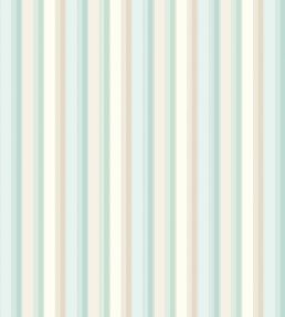 Multi Stripe Wallpaper by Ohpopsi Turquoise