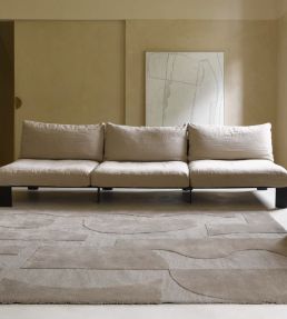 Brink & Campman Twinset Mural rug Cement 121104-140200 Cement