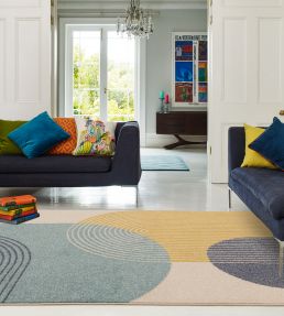 Asiatic Muse Retro rug Blue MU15-80150 Blue