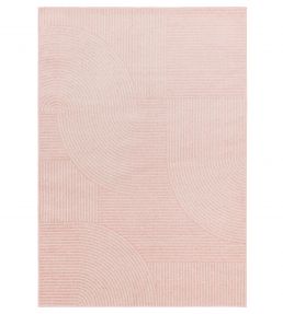 Muse Geometric Rug by Asiatic Pink