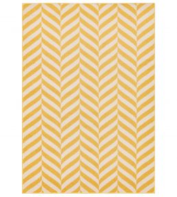 Asiatic Muse Chevron rug Yellow MU08-80150 Yellow
