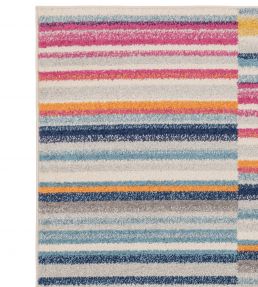 Asiatic Muse Stripe rug Multi-coloured MU06-80150 Multi-coloured