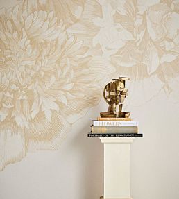Etched Floral Mural by Eijffinger 405