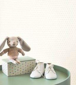 My Little World Pois Wallpaper by Casadeco Beige