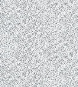 Myosotis Wallpaper by Casadeco Bleu Marine / Blanc