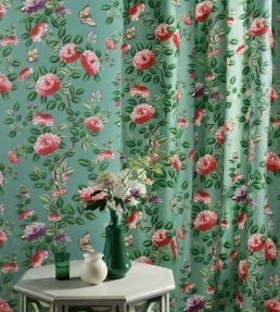 Nankin Wallpaper by Manuel Canovas Emeraude